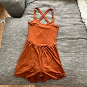 Imbodhi Lila short romper in “clay”